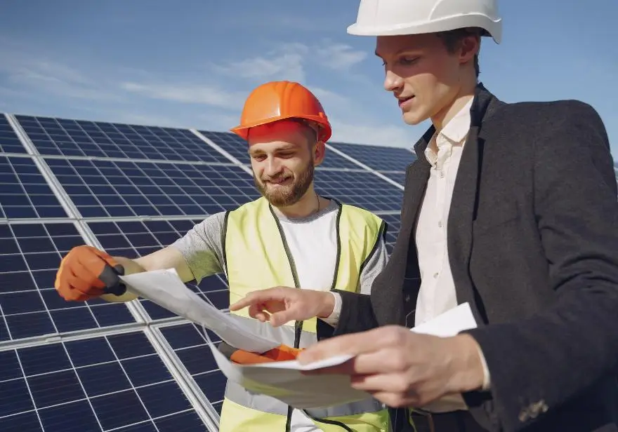 diseño de extructura de paneles solares